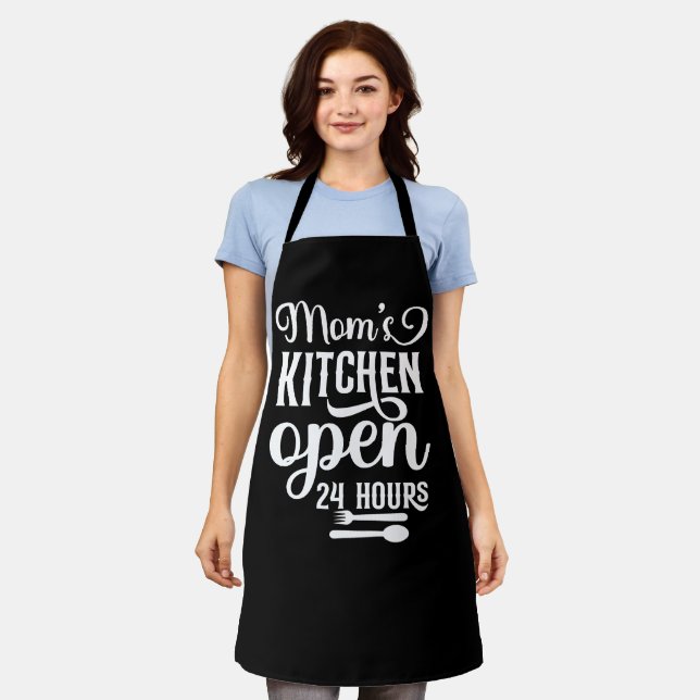 Cute kitchen aprons for women | Cute Mom's Kitchen (Worn)