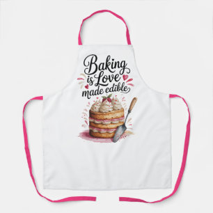 Cute Kitchen Cooking Gift for Bakers & Food Lovers Apron