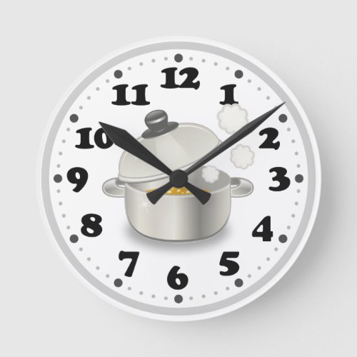 Cute Kitchen Round Clock