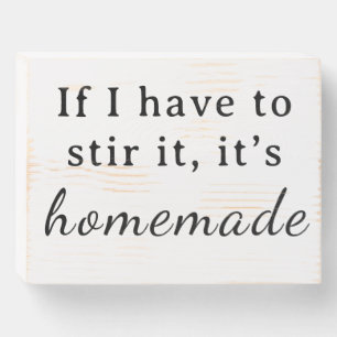 Cute kitchen sign adds a bit of fun to your space