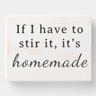 Cute kitchen sign adds a bit of fun to your space