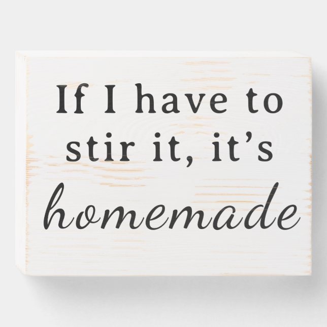 Cute kitchen sign adds a bit of fun to your space (Front Horizontal)