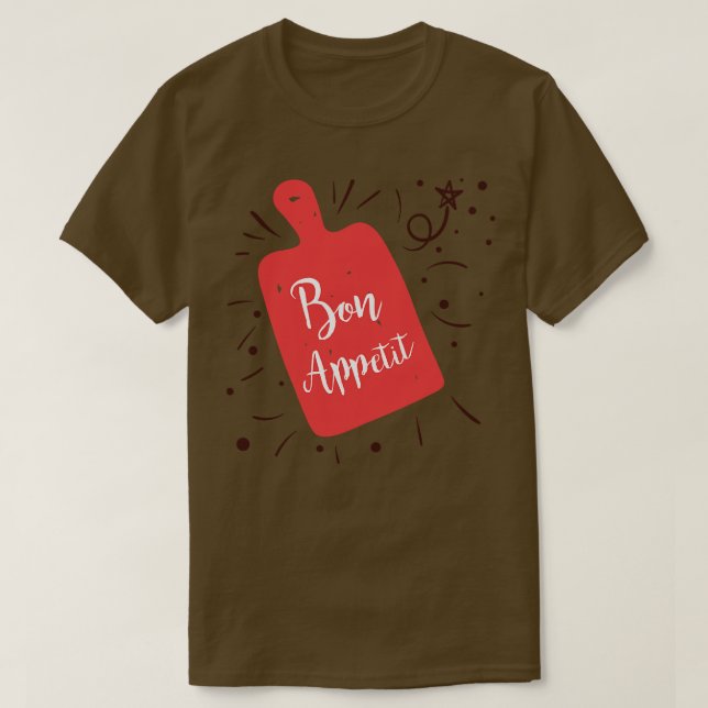 Cute Kitchen Splash T-Shirt (Design Front)
