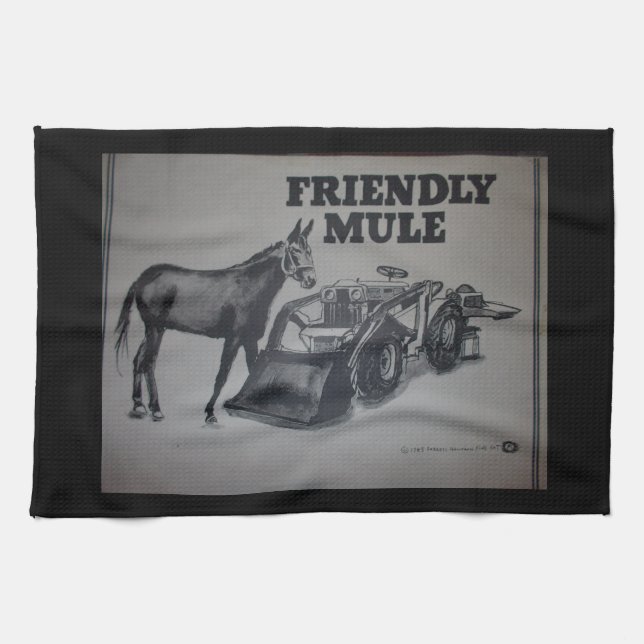 Cute Kitchen Towel 16 by 24 inches (Horizontal)