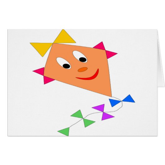 Cute Kite Cards (Front Horizontal)