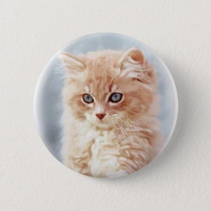 Cute kitten button