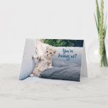 Cute Kitten Cat Farewell Card