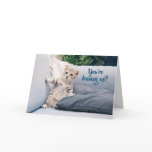 Cute Kitten Cat Farewell Card Cute Kitten Cat Farewell Card