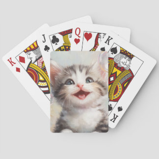 Cute Kitten Cat Playing Cards for POKER Etc.