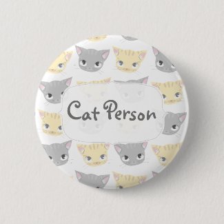 Cute Kitten Face Pattern