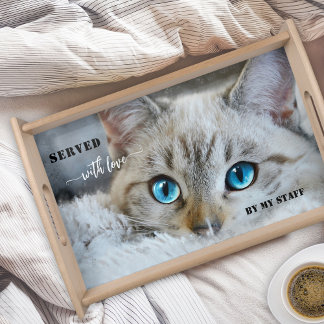 Cute Kitten Funny Cat Serving Tray