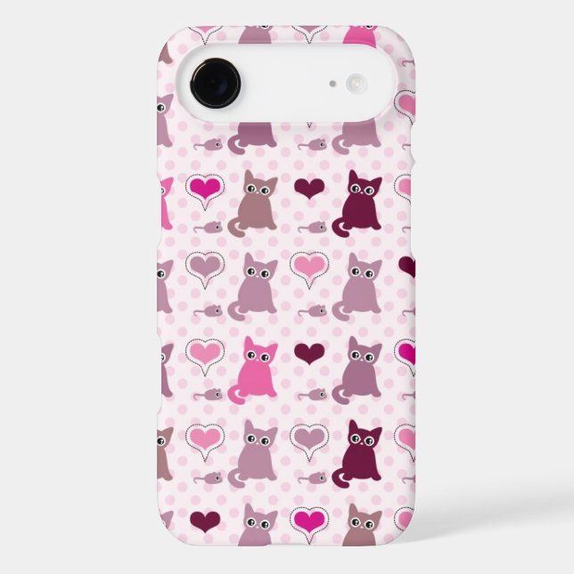 Cute kitten girls pattern Case-Mate samsung galaxy case (Back)