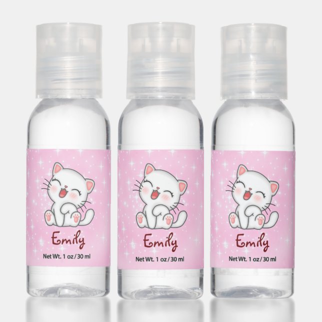 Cute Kitten Hand Sanitizer (Set)