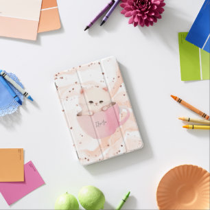 Cute Kitten in a Teacup iPad Mini Cover