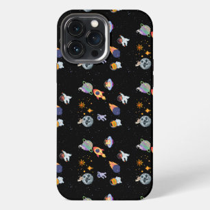Cute kitten in galaxy Stars Stylish Aesthetic iPhone 13 Pro Max Case