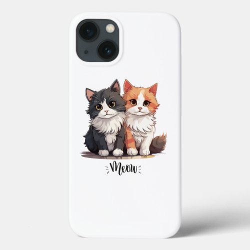 Cute Kitten iPhone 13 Cases
