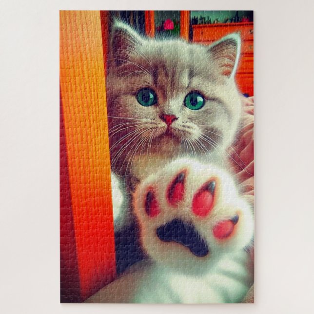 Cute Kitten Jigsaw Puzzle (Vertical)