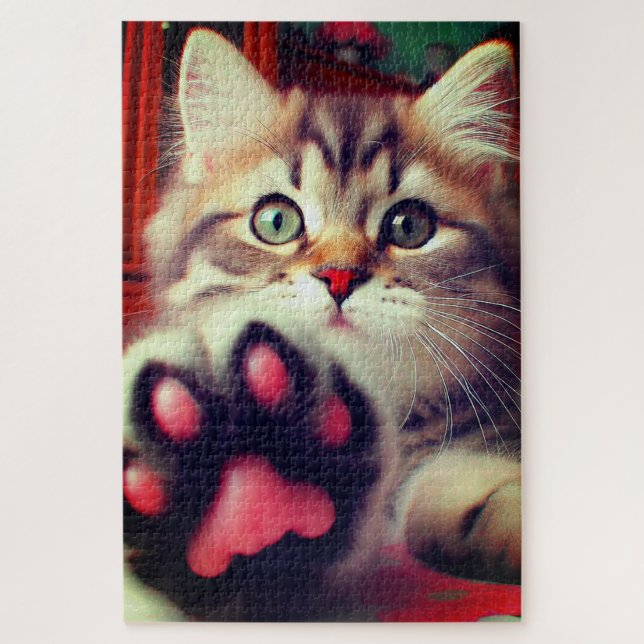 Cute Kitten Jigsaw Puzzle (Vertical)