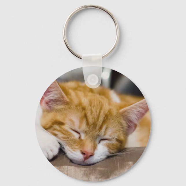 Cute Kitten Keychain (Front)