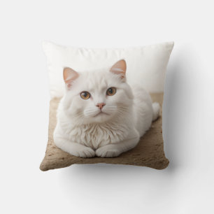 Cute kitten pillow cushion