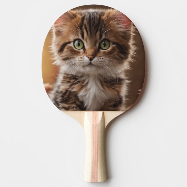Cute Kitten  Ping Pong Paddle (Front)
