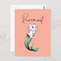 Cute Kitten Purrmaid – Fun Mermaid Cat Design
