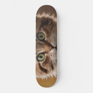 Cute Kitten  Skateboard