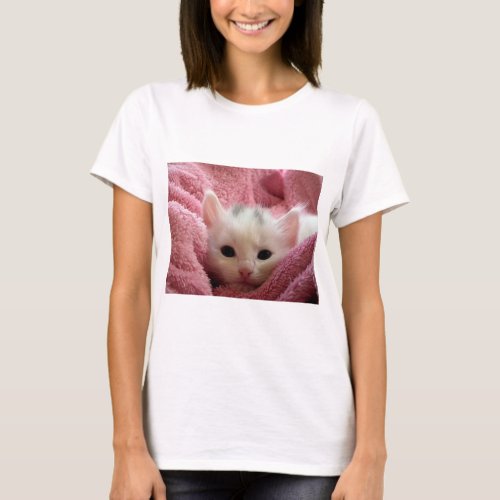 Cute Kitten T_Shirt