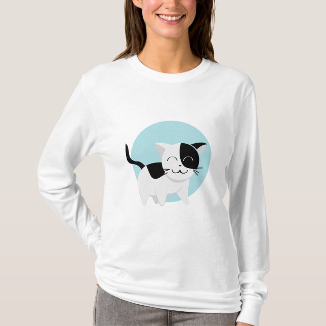 Cute Kitten T-Shirt (Front)
