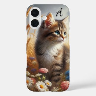 Cute Kitten Watercolor Cat iPhone / iPad case