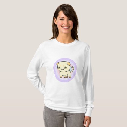 Cute Kitten Women&#39;s Basic Long Sleeve T-Shirt