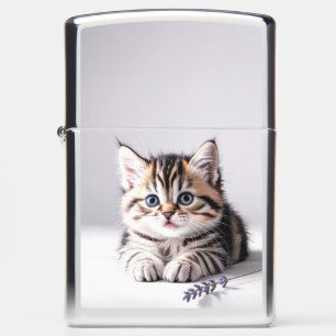 Cute Kitten Zippo Lighter