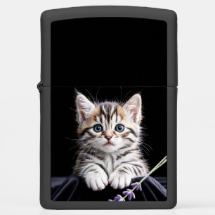 Cute Kitten Zippo Lighter