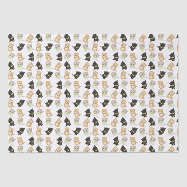 Cute kittens tissue paper (Front)
