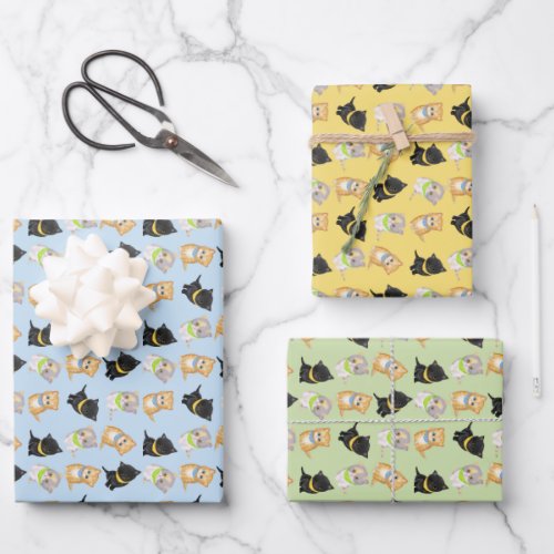 Cute kittens wrapping paper