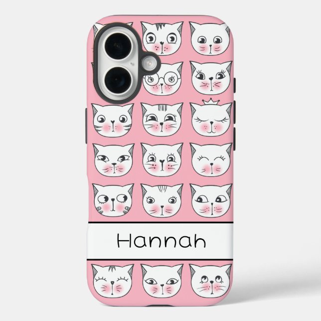Cute Kitties Case-Mate iPhone Case (Back)