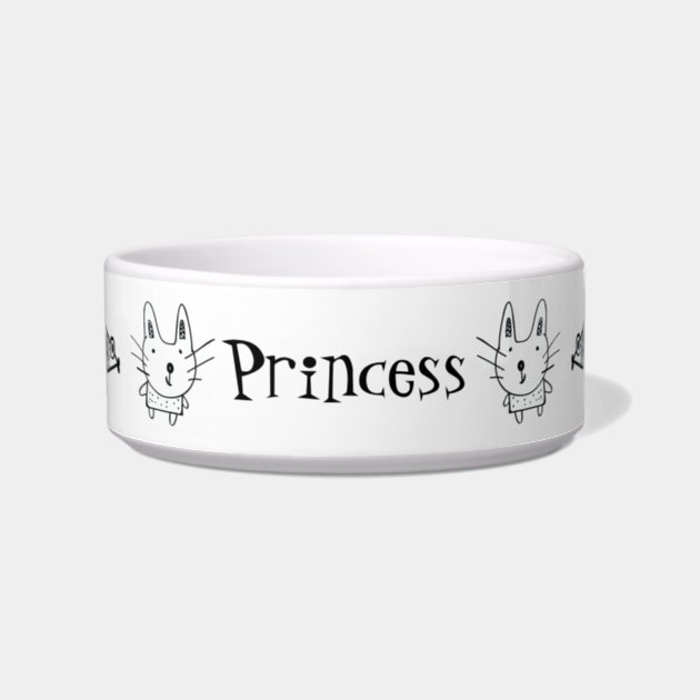 Princess hotsell cat bowl