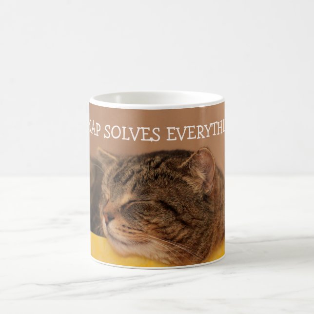 Cute Kitty Advice Coffee Mug (Center)