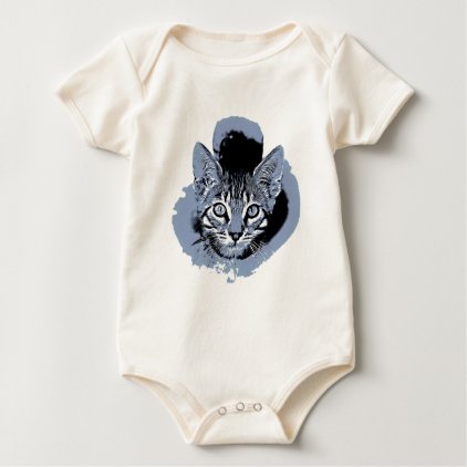 Cute Kitty Baby Bodysuit