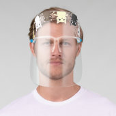 Cute Kitty Cat Cartoons Face Shield (Insitu)