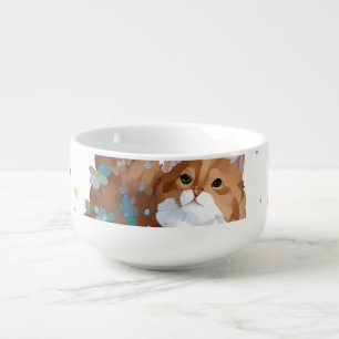 Cute Kitty Cat Pet Animal Soup Mug