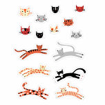 Cute Kitty Cat Pet Animal Sticker<br><div class="desc">Cute kitty cat stickers for animal lovers.</div>