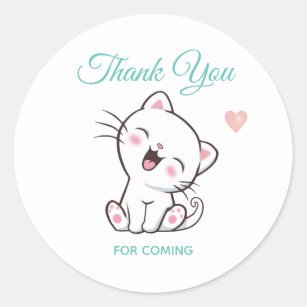 cute kitty Sticker by yeskekelovesu