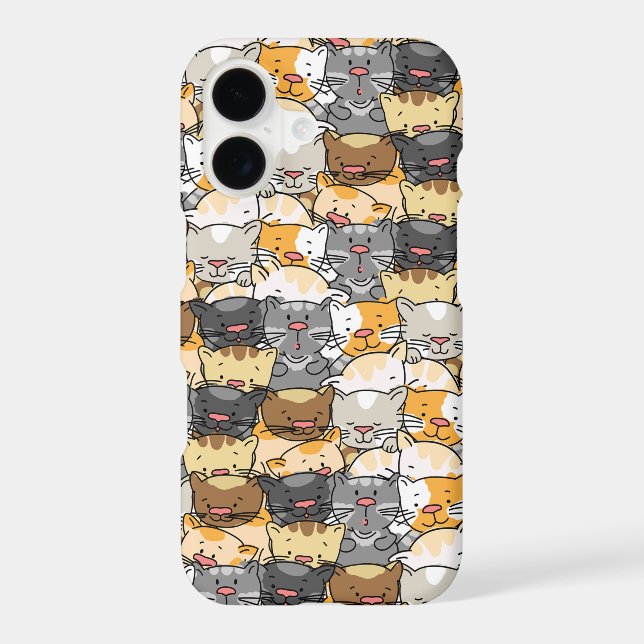 Cute Kitty Cats Case-Mate iPhone Case (Back)