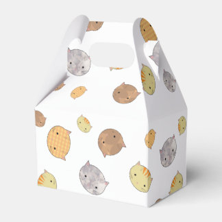 Cute Kitty Faces Favor Box
