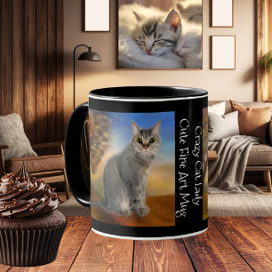 Cute Kitty Fine Art Mug