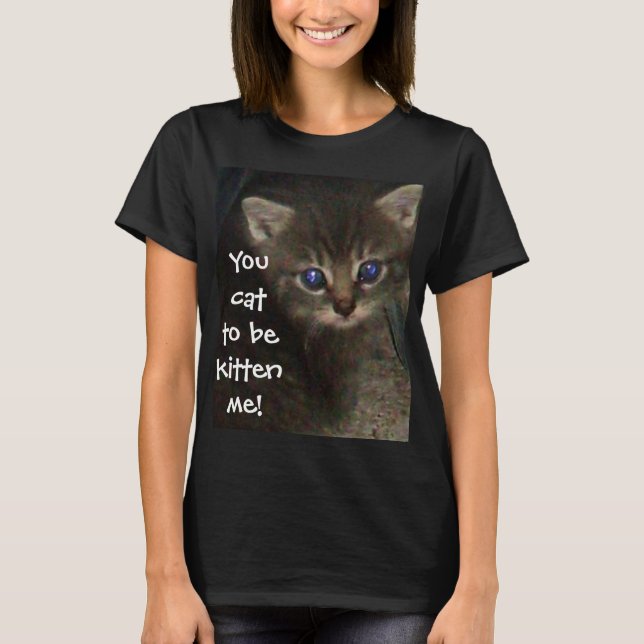 CUTE KITTY girl top (Front)