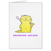 Cute Kitty Golfer (Front)