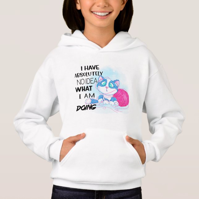 Cute Kitty Hoodie (Front)