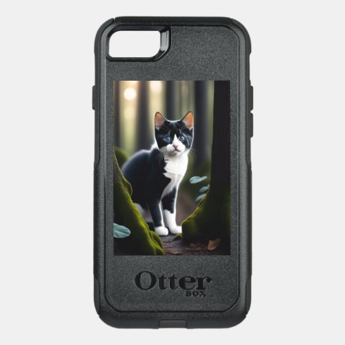 Cute Kitty In Forest Nature Gift OtterBox Commuter iPhone SE87 Case